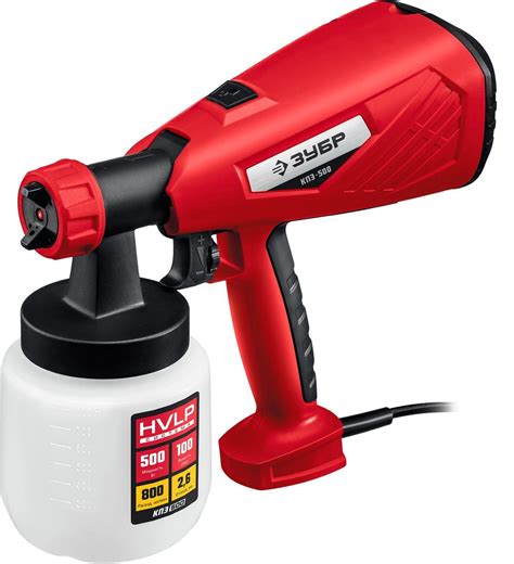Электрический краскопульт ЗУБР КПЭ-500 купить по выгодной цене в ...