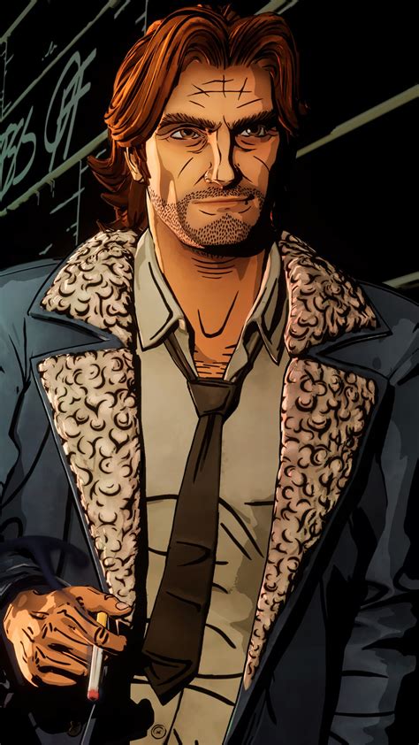 The Wolf Among Us Video Game Bigby Wolf Hd Phone Wallpaper Rare