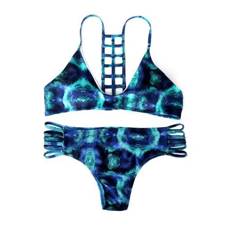 Femme Sexy Bikini Swimsuit Maillot De Bain Push Up Beachwear Cdiscount Sport