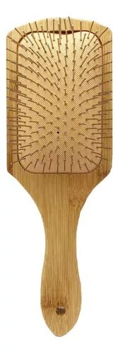 Cepillo Paleta Desenredante De Madera Nude Con Puntas Metal Cuotas Sin Inter S