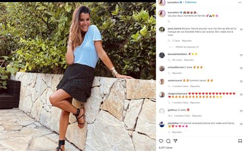 Karine Ferri Rayonnante En Bikini Elle S Clate Sur Sa Bou E La Piscine