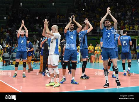 Rio De Janeiro Brazil 17th Aug 2016 2016 Volleyball Olympics