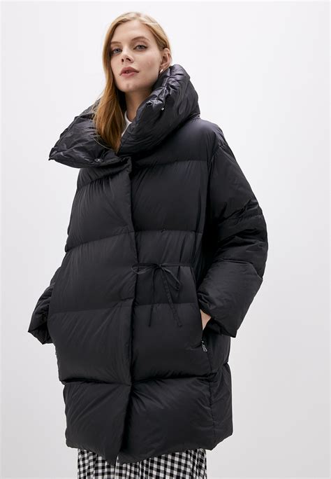 Пуховик Add, цвет: черный, AD504EWKGNT7 — купить в интернет-магазине Lamoda