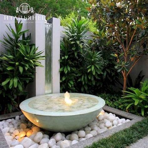 Фонтан Японская чаша | Tuin, Patio, Tuinontwerp