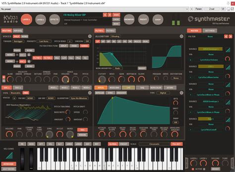 SynthMaster 2 By KV331 Audio Synth Semi Modular Plugin VST VST3