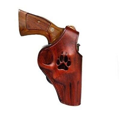 Paddle Leather Holster Fits Colt Python Or Colt King Cobra Premium