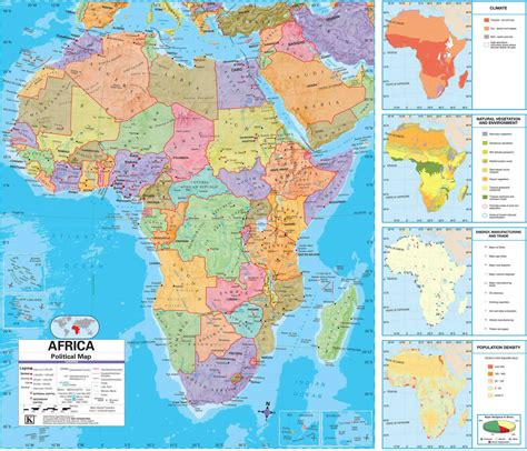 map of africa and cities 13