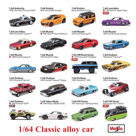 Maisto Toy Cars