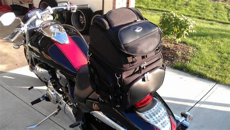 Saddlemen Br Back Seat Sissy Bar Bag Tailpack Review Off