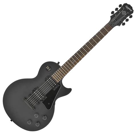 Epiphone Goth Les Paul Studio Black Satin W Black Hardware At