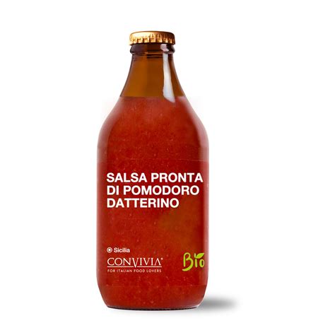 Salsa Pronta Di Pomodoro Datterino Bio Conserve Pronte Convivia