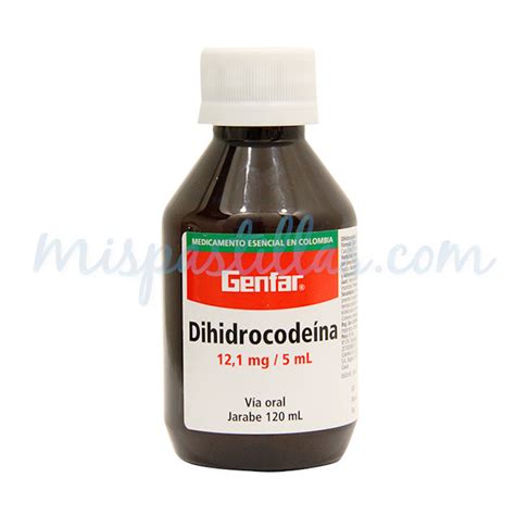 DIHIDROCODEINA Jarabe GF 120mL Drogas Exito