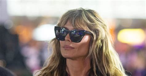 Heidi Klum Parades Supermodel Figure As She Dances Around In Barely There Bikini Daily Star