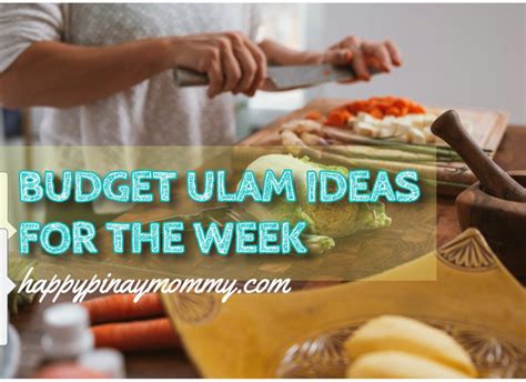 Healthy Budget Ulam Recipe Ideas For The Week Happy Pinay Mommy