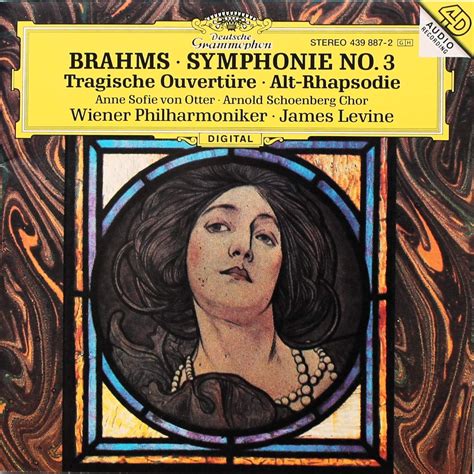 Anne Sophie Von Otter Johannes Brahms James Levine Vienna