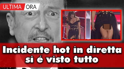 Luisa Ranieri Incidente Hot In Diretta Labito Si Sposta E Dentro Gli