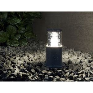 Maytoni O576FL-01B1 Bronx - Outdoor Black & Clear Glass Bollard