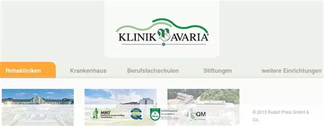 KLINIK BAVARIA Fachklinik für Rehabilitation Physiotherapeut in Bad