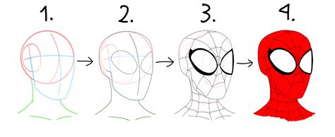 Drawing Spider-Man Step-by-Step by Rebow19-64 on DeviantArt