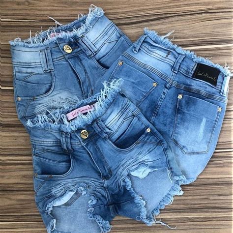 Short Jeans Feminina Shorts Jeans Skinny Jeans Mandrake Lei