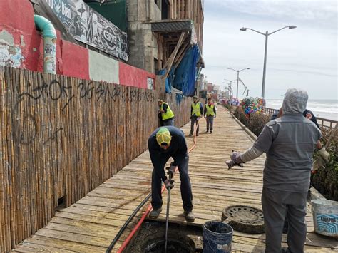 Intensifican Trabajos De Desazolve En Playas De Tijuana Xewt