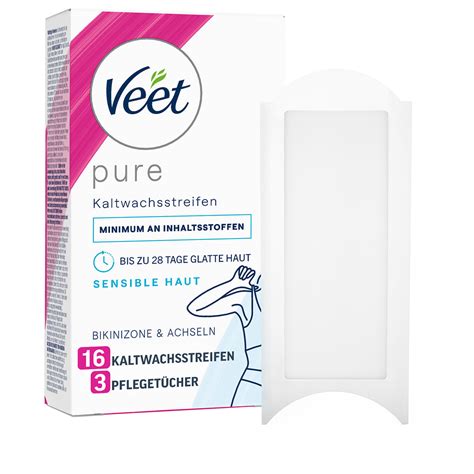 Veet Cold Wax Strips Bikini Underarms Pcs Haar Shop Ch