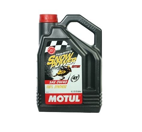 Масло моторное MOTUL SnowPower 0w40 4л — купить в магазине «МАГДИВ ...