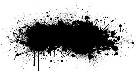 Black paint splatter vector design background | Black spray paint ...