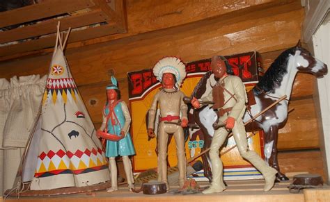 Marx Johnny West Teepee And Indians Collectors Weekly