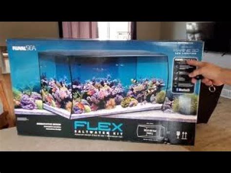 32 5 Fluval Flex Saltwater Kit Marine Farm Videos