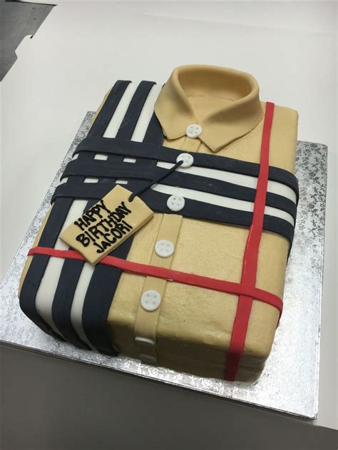 Burberry Shirt Cake Burberry Shirt Shirt Cake Cupcake Cakes