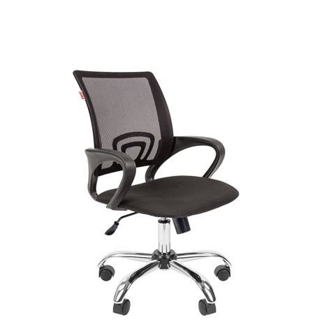 Кресло офисное Easy Chair 304 черное (ткань/сетка/металл) арт. 147491 ...