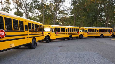 Epa Grant Brings 4 Blue Bird Electric School Buses To New York District
