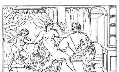 Erotic Book Illustrations Trio Cabinet Of Amor And Venus ZB Porn