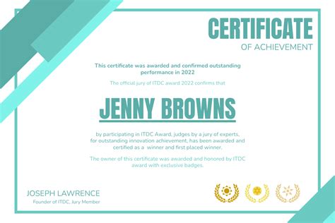 Star Award Certificate Template Kaesg Blog