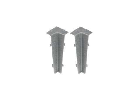 Аксессуар для плинтуса Cezarx22 мм, M201 Брашированный Алюминий ...