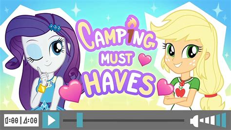 My Little Pony Equestria Girls Better Together Camping Must Haves