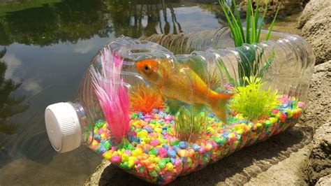 diy plastic bottle fish aquarium youtube