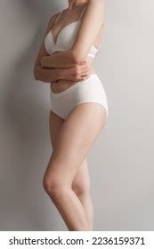 Side View Semi Nude Woman White Stock Photo 150648161 Shutterstock