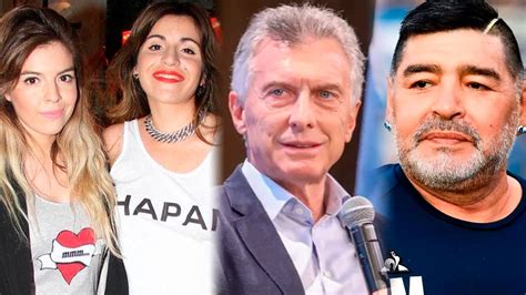 Dalma y Gianinna cruzaron con todo a Macri por su feroz crítica a Maradona