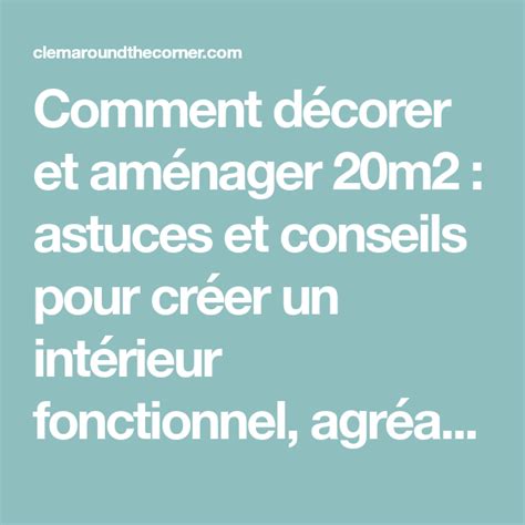 Comment D Corer Et Am Nager M Astuces Et Conseils Pour Cr Er Un