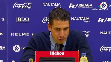 Rueda de prensa de Julio Velázquez tras el AD Alcorcón vs Real