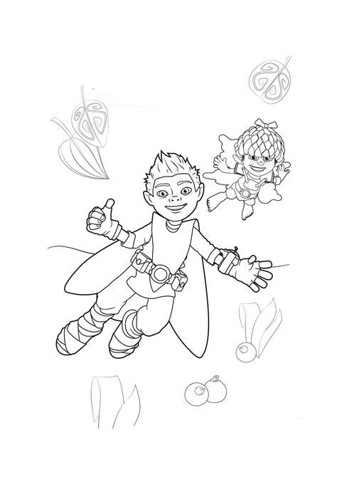 26 best ideas for coloring | Tree Fu Tom Coloring Pages