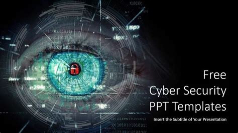 Cyber Security Services | Free Presentation Slide Template