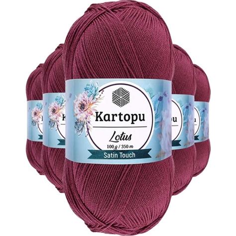 Kartopu 5 Adet Lotus Bikini Büstiyer Bluz Örgü Ipi K756 Fiyatı