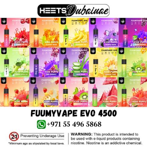 Best Fuumyvape Evo Puffs Disposable Vape In Dubai Uae