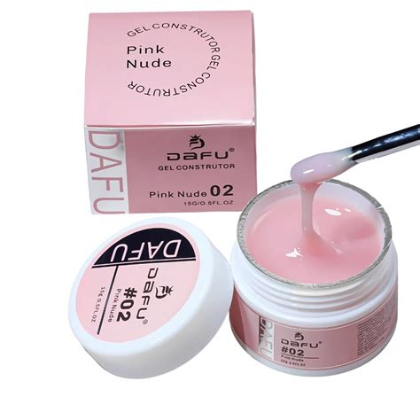 GEL CONSTRUTOR DAFU PINK NUDE NE ML Invila Unhas