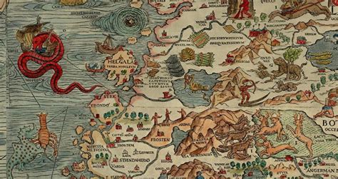 Old World Maps With Monsters