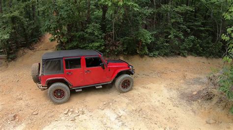 Uwharrie National Forest Jeep Trail Riding Youtube