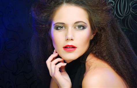 Premium Photo Portrait Of A Beautiful And Sexy Brunette Woman